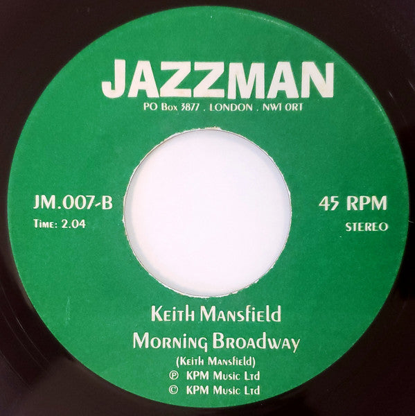 Alan Moorhouse / Keith Mansfield : Soul Skimmer / Morning Broadway (7")