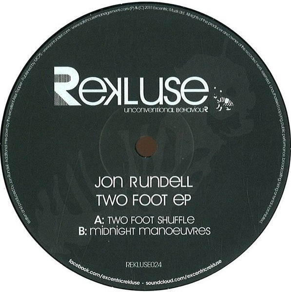 Jon Rundell : Two Foot EP (12", EP)