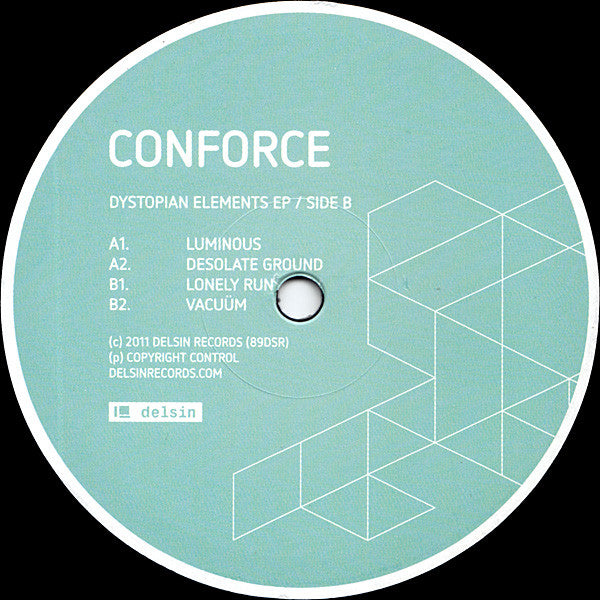 Conforce : Dystopian Elements EP (12", EP)