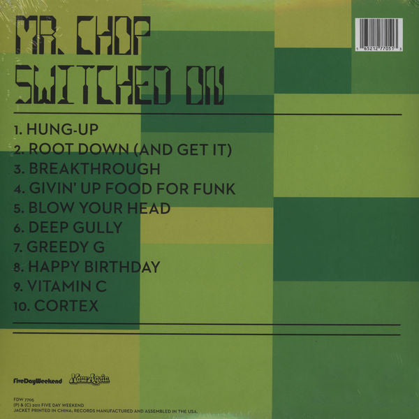 Mr. Chop : Switched On (2x10", Album)