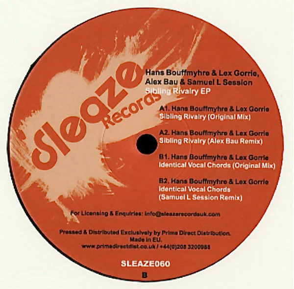 Hans Bouffmyhre & Lex Gorrie : Sibling Rivalry EP (12", EP)