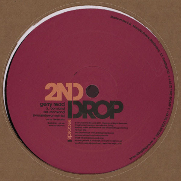 Gerry Read : Roomland (12")