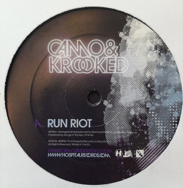 Camo & Krooked : Cross The Line (2x12", EP)