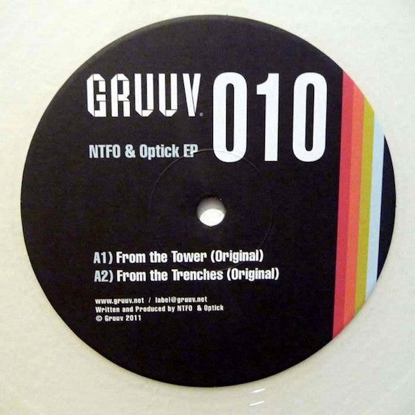 NTFO & Optick : NTFO & Optick EP (12", EP, Cle)