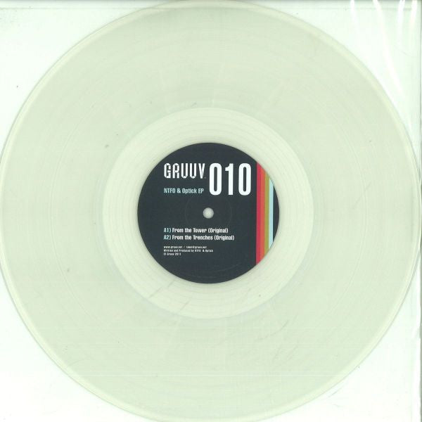 NTFO & Optick : NTFO & Optick EP (12", EP, Cle)