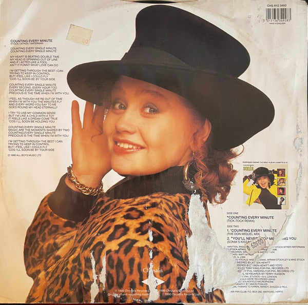 Sonia : Counting Every Minute (Tick-Tock Remix) (12")