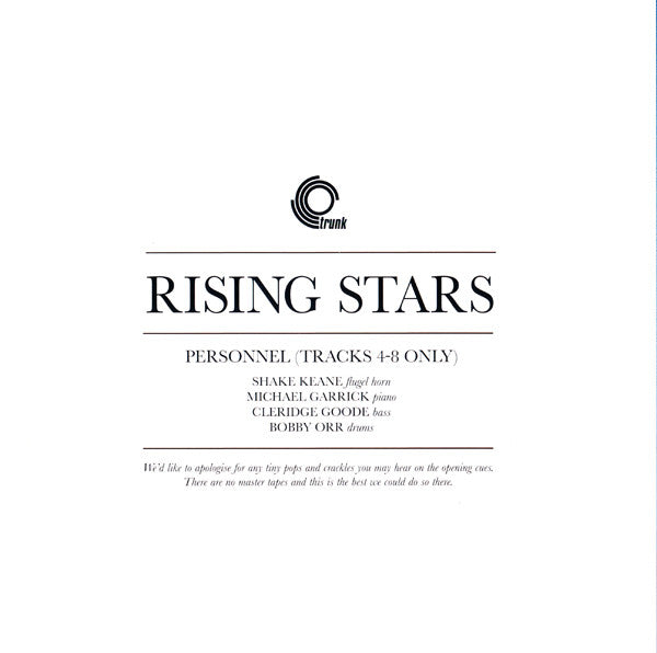 Michael Garrick And Shake Keane : Rising Stars (CD, Comp, RM)