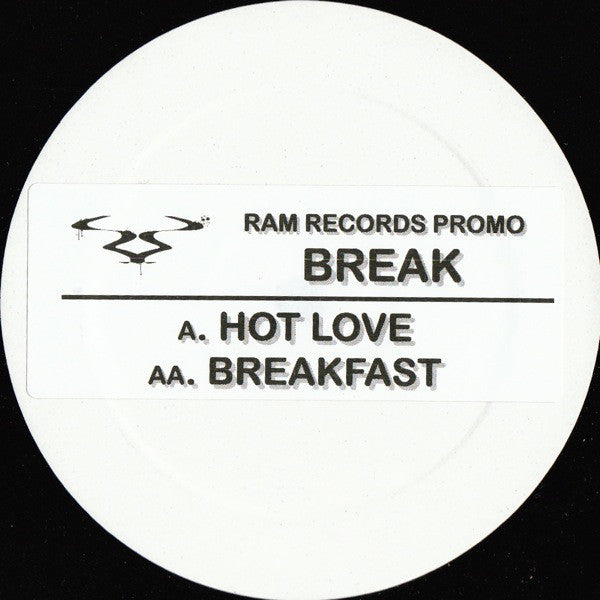 Break : Hot Love / Breakfast (12", Promo, W/Lbl, Sti)