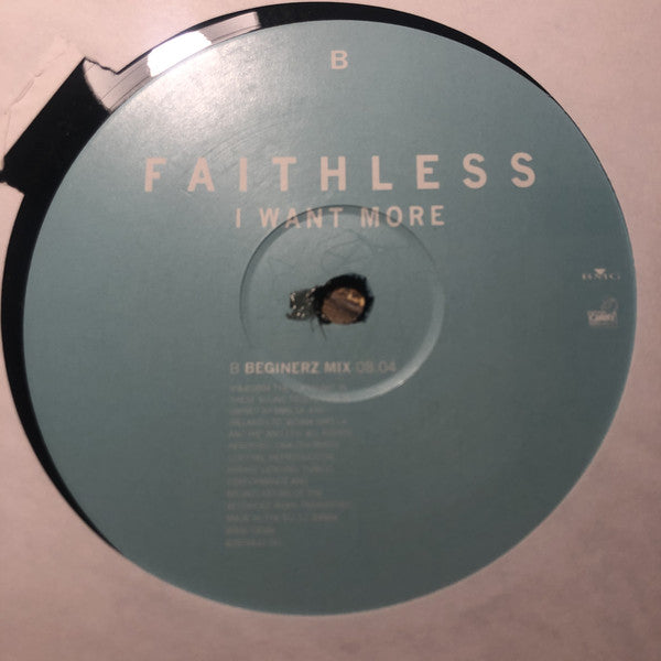 Faithless : I Want More (12")