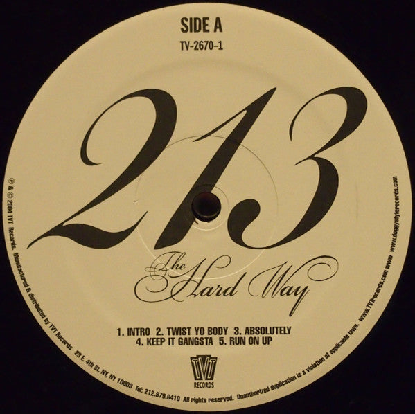 213 : The Hard Way (2xLP, Album)