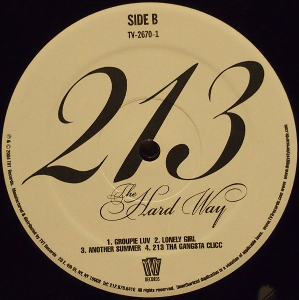 213 : The Hard Way (2xLP, Album)