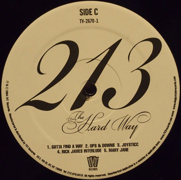 213 : The Hard Way (2xLP, Album)