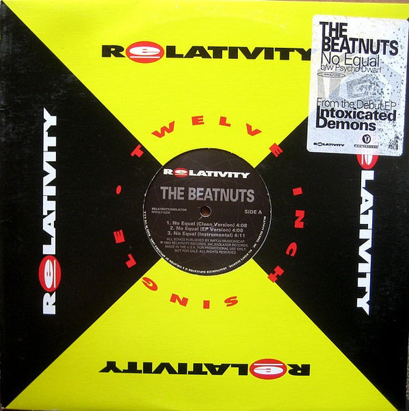 The Beatnuts : No Equal (12", Single, Promo)