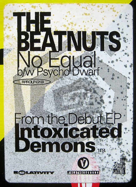 The Beatnuts : No Equal (12", Single, Promo)