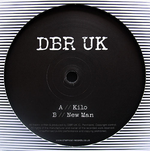 DBR UK : Kilo / New Man (12")