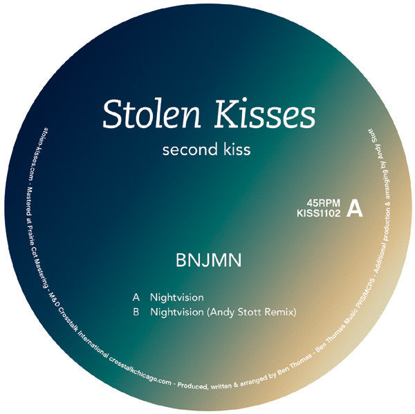 BNJMN : Second Kiss (12")