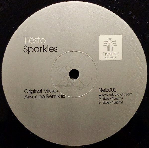 DJ Tiësto : Sparkles (12")