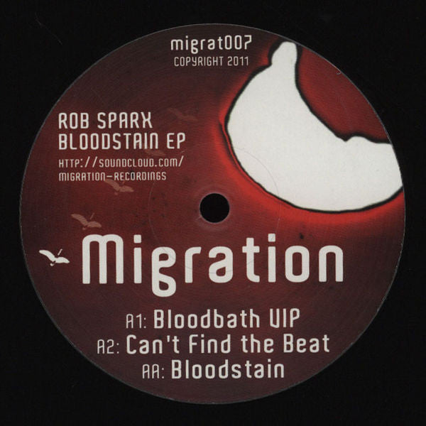 Rob Sparx : Bloodstain EP (12", EP)