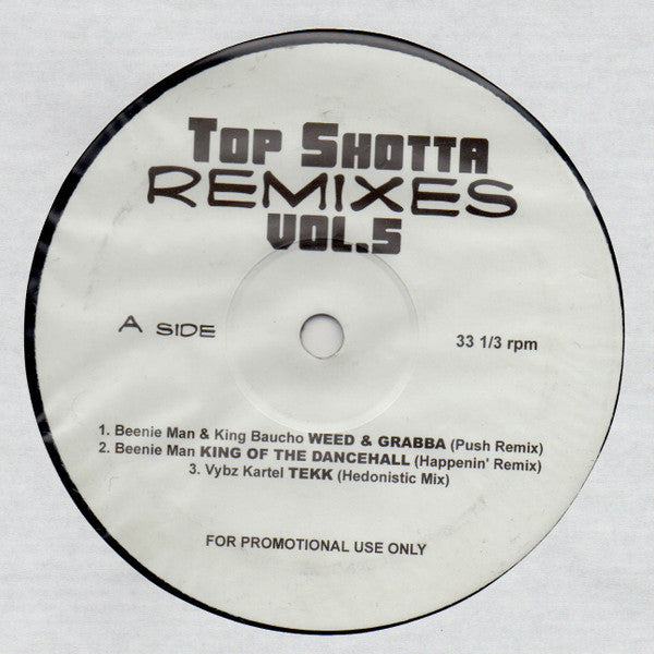 Various : Top Shotta Remixes vol.5 (12")