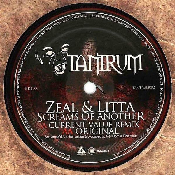 Zeal & Litta : Screams Of Another (12")