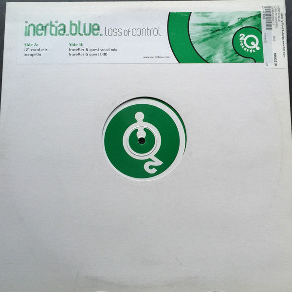 Inertia Blue : Loss Of Control (12")