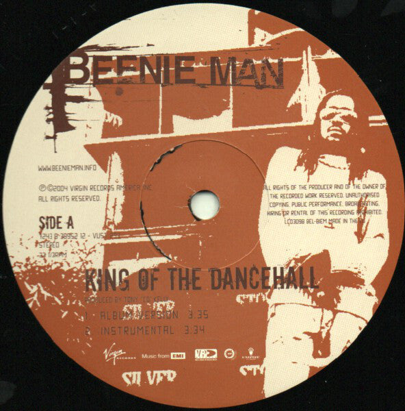 Beenie Man : King Of The Dancehall (12")