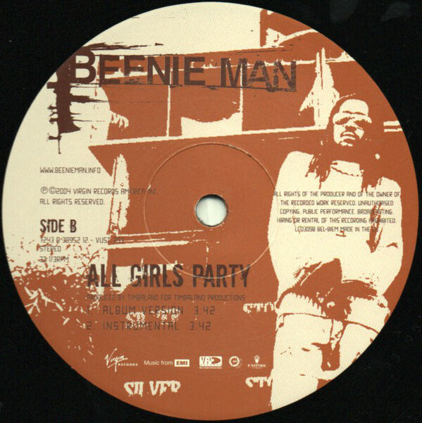 Beenie Man : King Of The Dancehall (12")