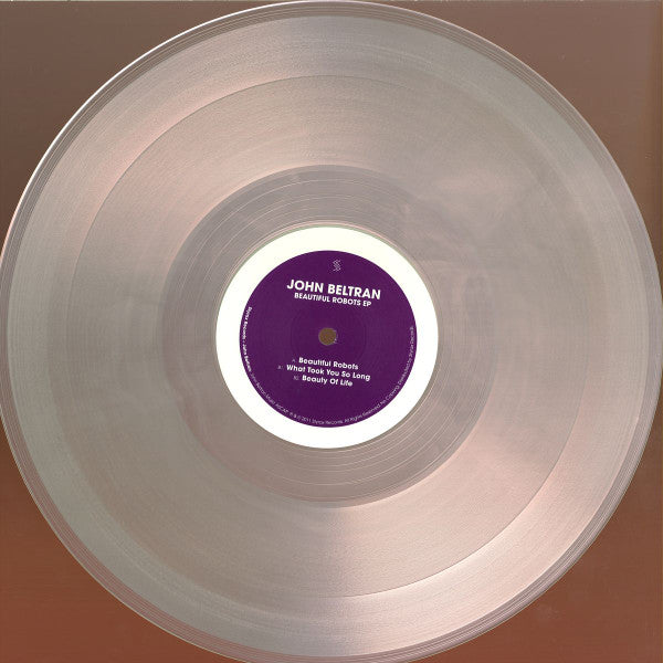 John Beltran : Beautiful Robots EP (12", Cle)