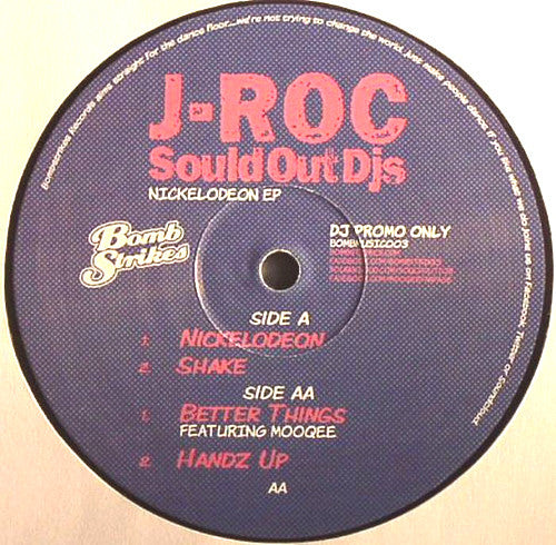 J-Roc (Sould Out Djs) : Nickelodeon EP (12")
