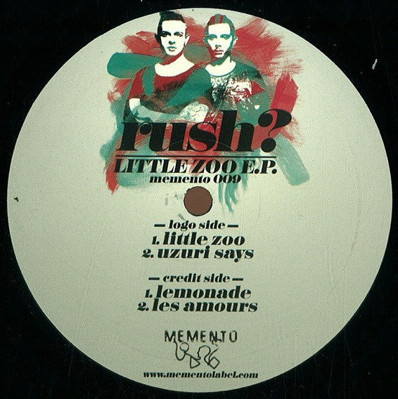 Rush? : Little Zoo E.P. (12", EP)