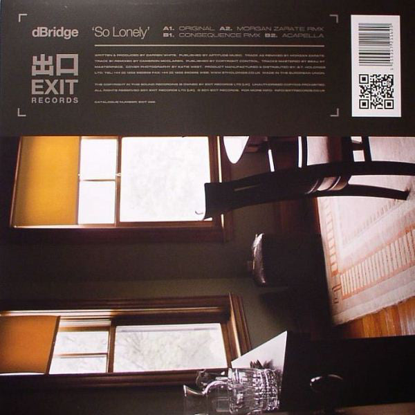 D-Bridge : So Lonely (12")