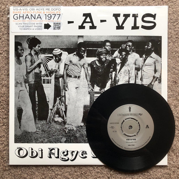 Vis A Vis : Obi Agye Me Dofo (LP, Ltd, RE)