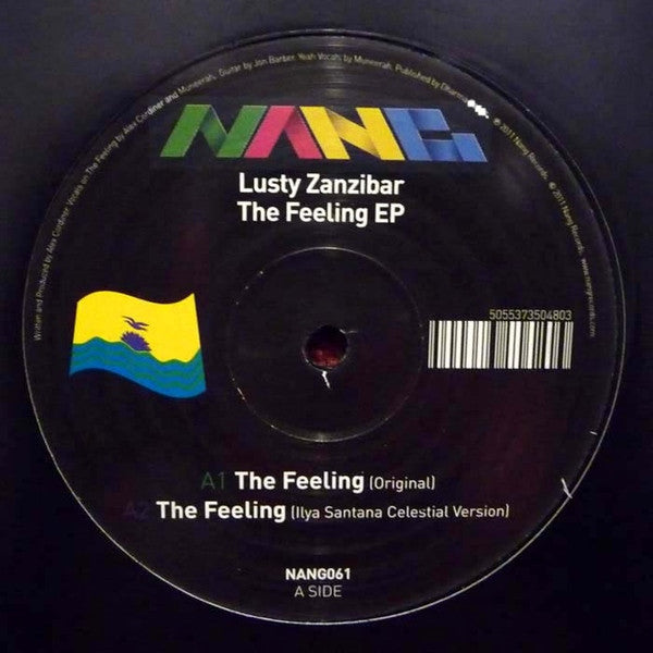 Lusty Zanzibar : The Feeling EP (12", EP)