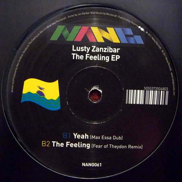 Lusty Zanzibar : The Feeling EP (12", EP)