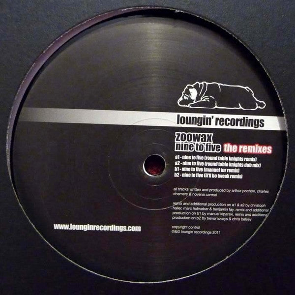 Zoowax : Nine To Five - The Remixes (12", EP)