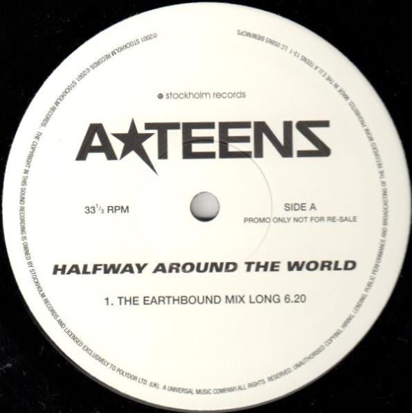 A*Teens : Halfway Around The World (2x12", Single, Promo)