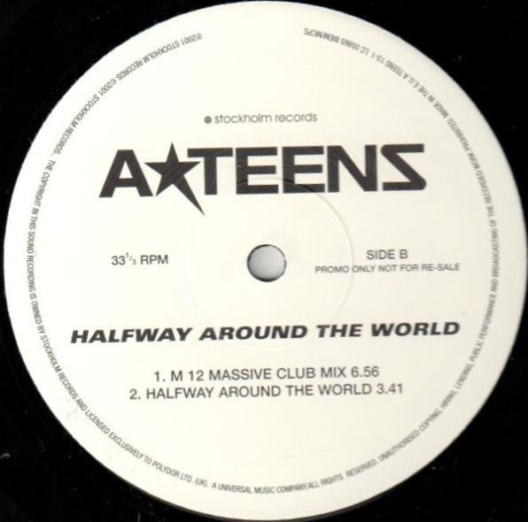 A*Teens : Halfway Around The World (2x12", Single, Promo)