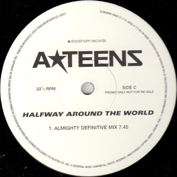 A*Teens : Halfway Around The World (2x12", Single, Promo)