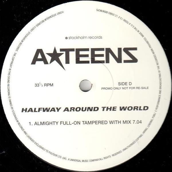 A*Teens : Halfway Around The World (2x12", Single, Promo)