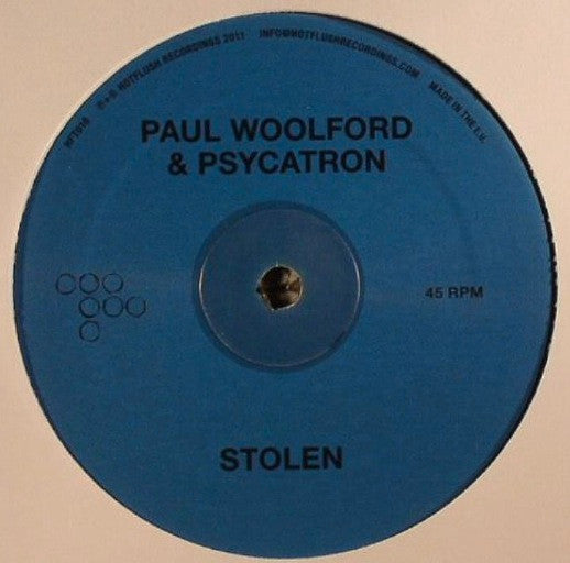 Paul Woolford & Psycatron : Stolen (12")