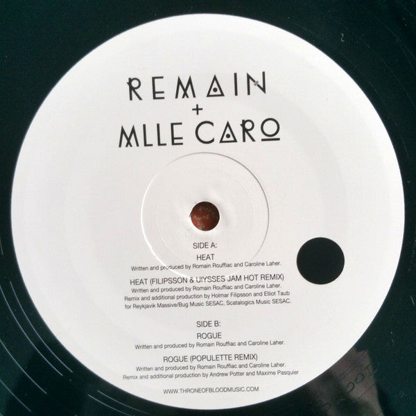 Remain (2) + Mlle Caro : Heat (12")
