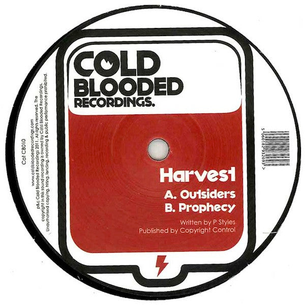 Harvest : Outsiders / Prophecy (12")