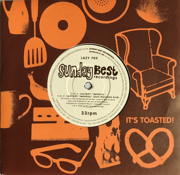 Lazyboy : Imperial (7", Single)