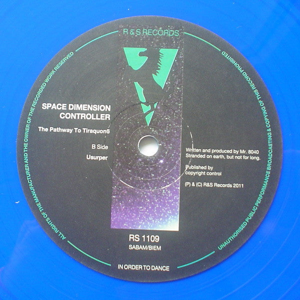 Space Dimension Controller : The Pathway To Tiraquon6 (2x12", Blu)