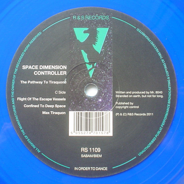 Space Dimension Controller : The Pathway To Tiraquon6 (2x12", Blu)