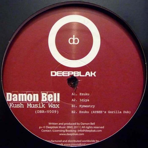 Damon Bell : Kush Musik Wax (12", EP)