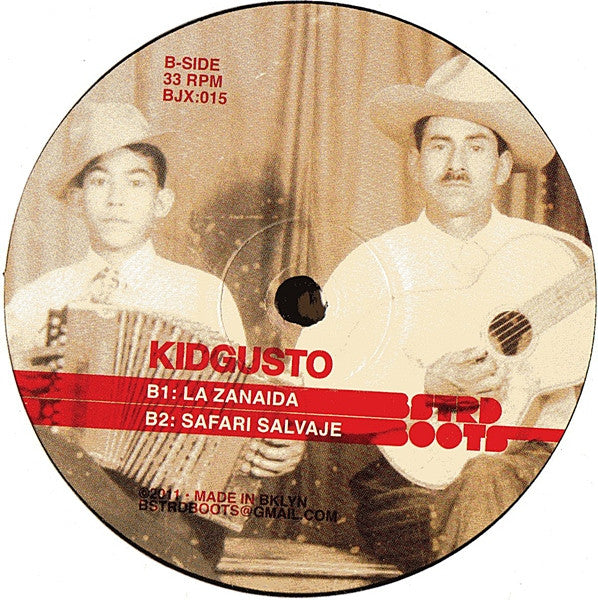Kidgusto : Trio Al Blanco (12")