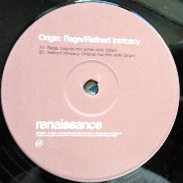 Origin : Rage / Refined Intricacy (12")