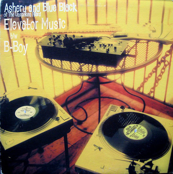 Asheru And Blue Black Of The Unspoken Heard : Elevator Music b/w B-Boy (12")