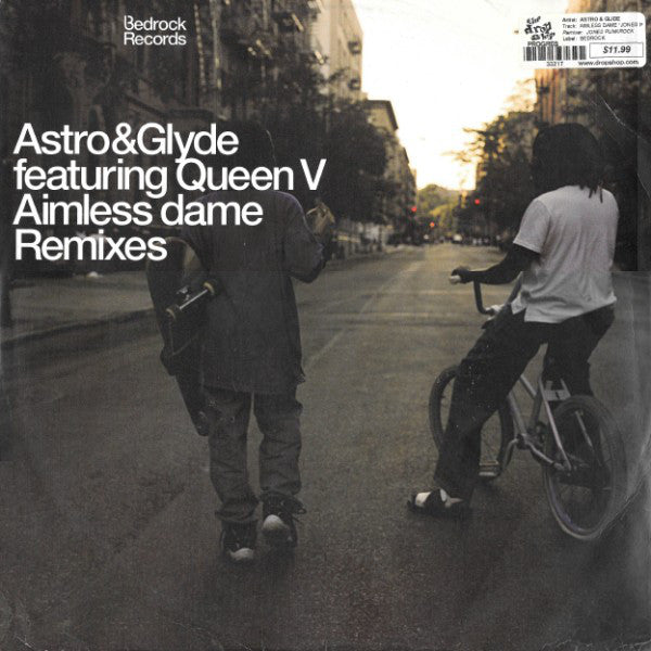 Astro & Glyde Featuring Queen V : Aimless Dame (Remixes) (12")